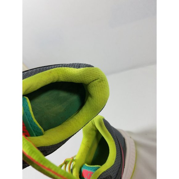 Nike Revolution 2 Womens Running Shoes Size 7.5 Gray Hyper Yellow 554900-026 - Picture 8 of 11